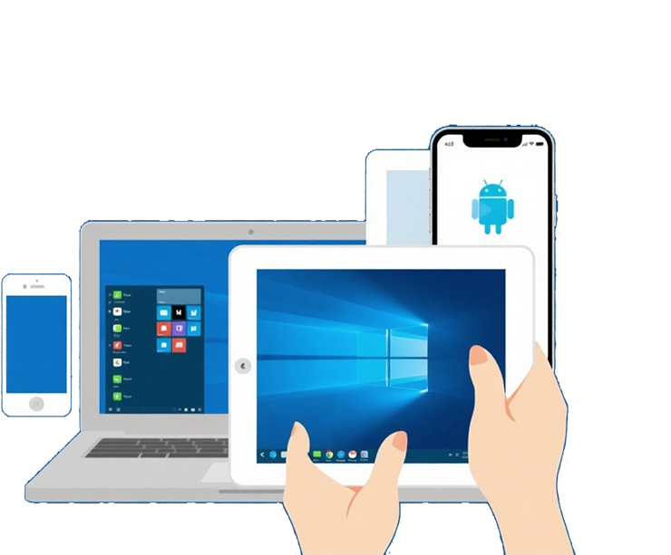 Supremo na notebooku, tabletu a mobilu (Windows, Android, iOS)